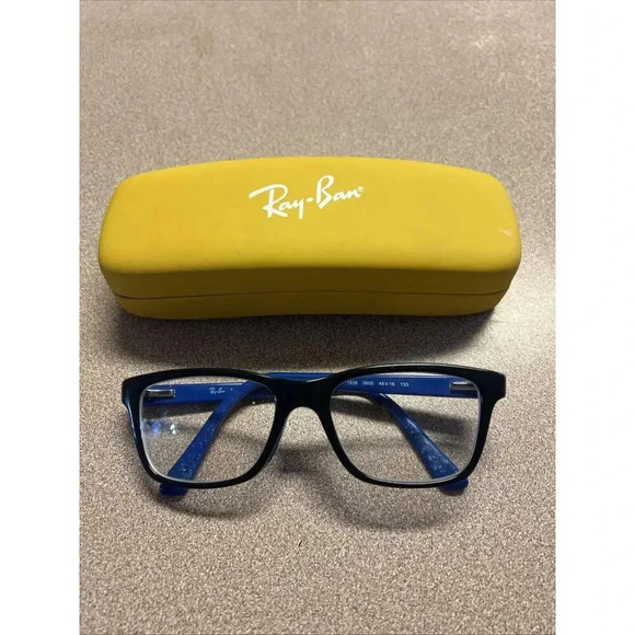 Ray Ban RB 1536 Kid's Eyeglass Frames‎ - Black Blue Green - 3600 48-16-130 Youth - Picture 15 of 15